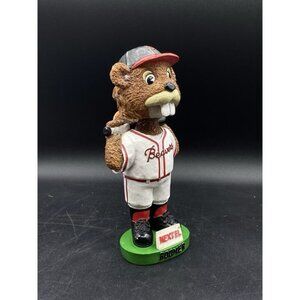 Nextel Portland Beavers Boomer Mascot Bobblehead Baseball Tail Bobble